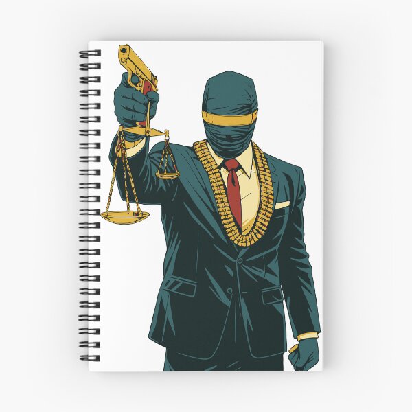 Item preview, Blind Justice Gangster Concept Art designed and sold by -DEEWOLF-.