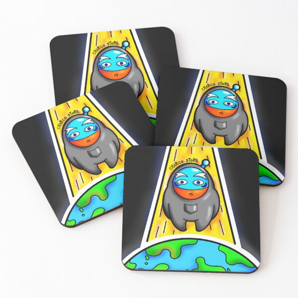 Item preview, Lovely Things | Alien Arrival – Cute Space Character Beaming to Earth designed and sold by Charco.Store – Bold Expressive Graphics & Alt Streetwear Art.