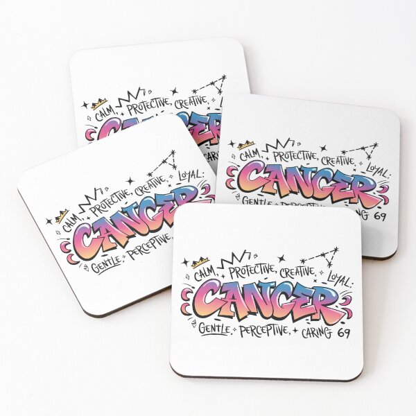 Item preview, Cancer Zodiac Personality Graphic – Astrology Star Sign Design for Caring Cancers designed and sold by JoeZigns81.
