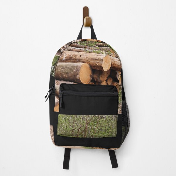 Item preview, Pile Of Logs By A Path designed and sold by GlendaGoddard5.