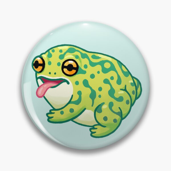Item preview, Silly Face Frog with Butt designed and sold by Tami Wicinas.