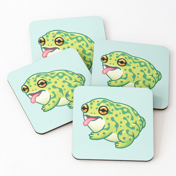 Item preview, Silly Face Frog with Butt designed and sold by Tami Wicinas.