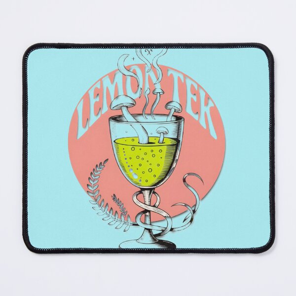 Item preview, Lemon Tek Mushroom Elixir Psychedelic Art designed and sold by BakerzqMTees.