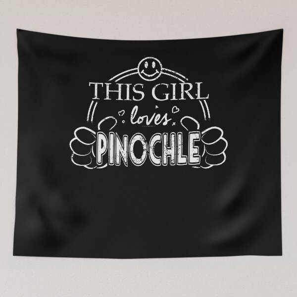 Item preview, Girl Loves Pinochle designed and sold by shoppzee.