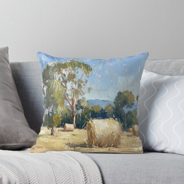 Item preview, Hay Bales on a Summer Day designed and sold by Hartbecke.