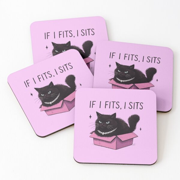 Item preview, If i fits, i sits designed and sold by seahorse crossing.