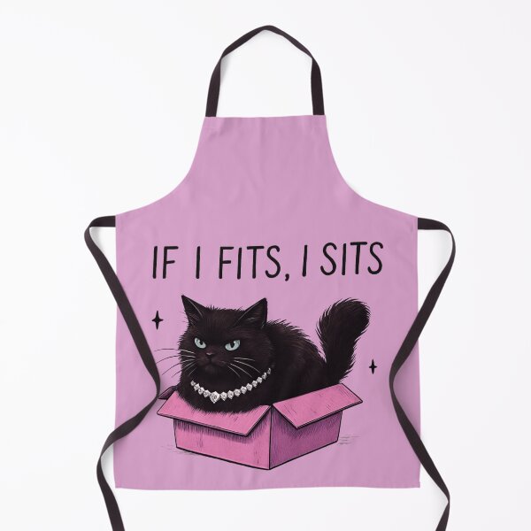 Item preview, If i fits, i sits designed and sold by seahorse crossing.