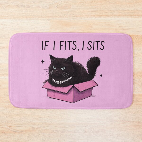 Item preview, If i fits, i sits designed and sold by seahorse crossing.