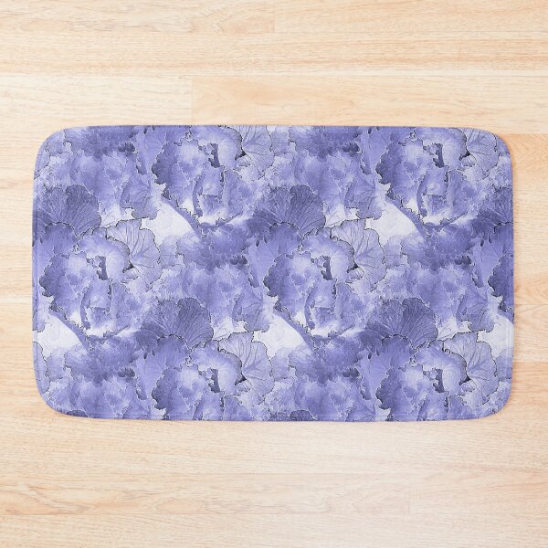 Item preview, Pastel Kale Cabbage Floral Pattern in Purple designed and sold by Artistestella.