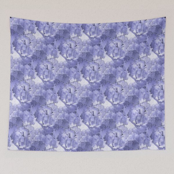 Item preview, Pastel Kale Cabbage Floral Pattern in Purple designed and sold by Artistestella.