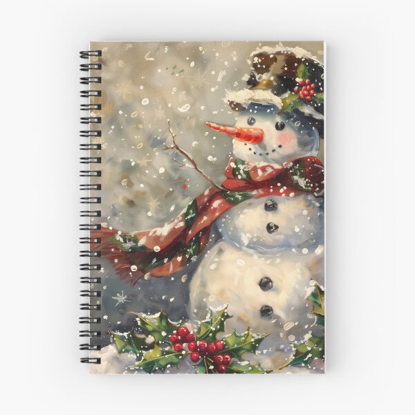 Item preview, Adorable Snowman in Snowstorm designed and sold by Hartbecke.