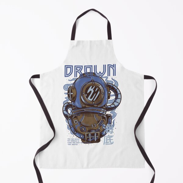 Item preview, Nautical Deep Sea Diver Graphic Tee designed and sold by Chexyz.