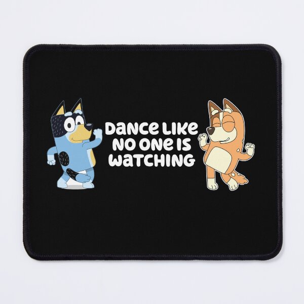 Item preview, Dance like no one is watching with Bandit and Chilli (White) designed and sold by FloresFun.