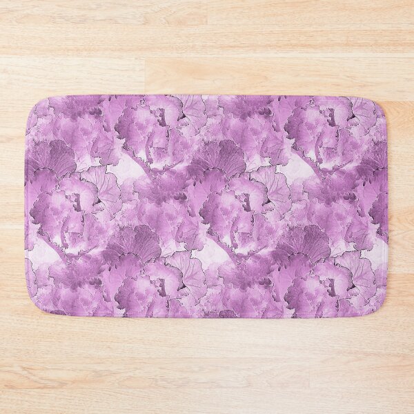 Item preview, Pastel Kale Cabbage Floral Pattern in Pink designed and sold by Artistestella.