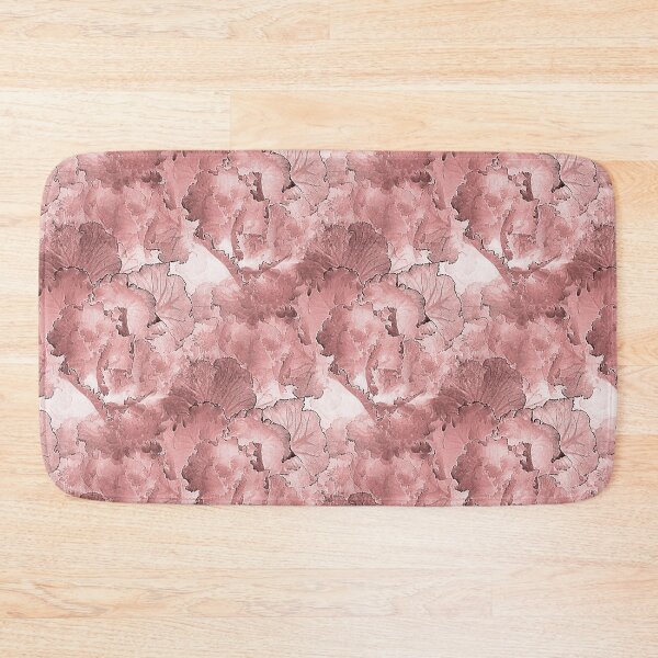 Item preview, Pastel Kale Cabbage Floral Pattern in Peach designed and sold by Artistestella.