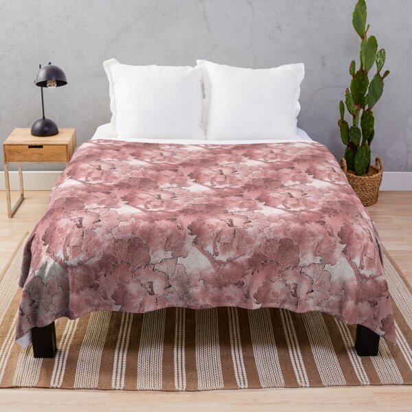 Item preview, Pastel Kale Cabbage Floral Pattern in Peach designed and sold by Artistestella.