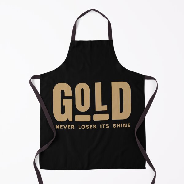 Item preview, Gold - Never Loses Its Shine Essential T-Shirt designed and sold by freshwear design.