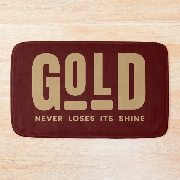 Item preview, Gold - Never Loses Its Shine Essential T-Shirt designed and sold by freshwear design.