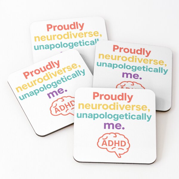 Item preview, Proudly Neurodiverse: ADHD Brain designed and sold by Neurobrand.