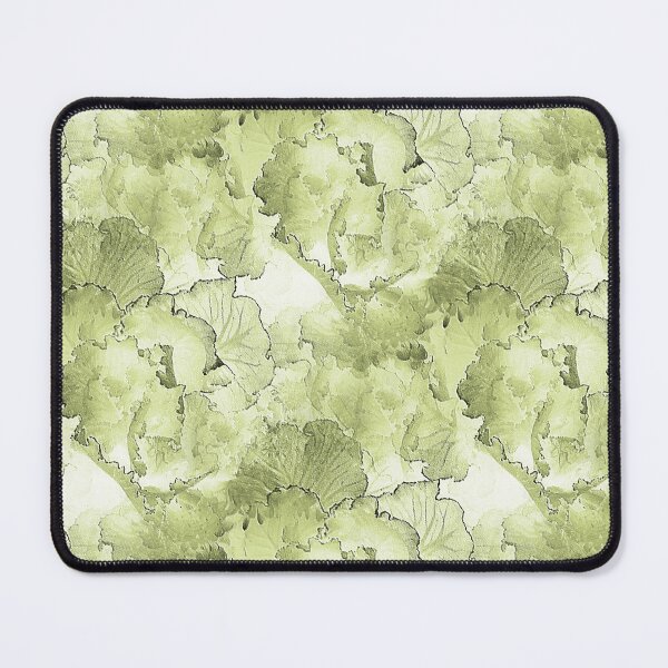 Item preview, Pastel Kale Cabbage Floral Pattern in Green designed and sold by Artistestella.