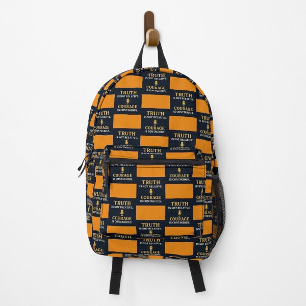 Item preview, Truth is not relative. Courage is contagious. — Charlie Kirk (Black backround) designed and sold by NaphDesigns.