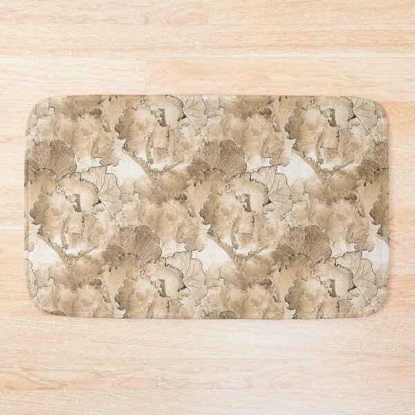 Item preview, Pastel Kale Cabbage Floral Pattern in Beige designed and sold by Artistestella.