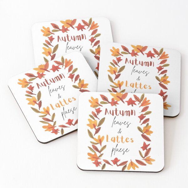 Item preview, Atum leaves & lattes please designed and sold by Sam-Designs-03.