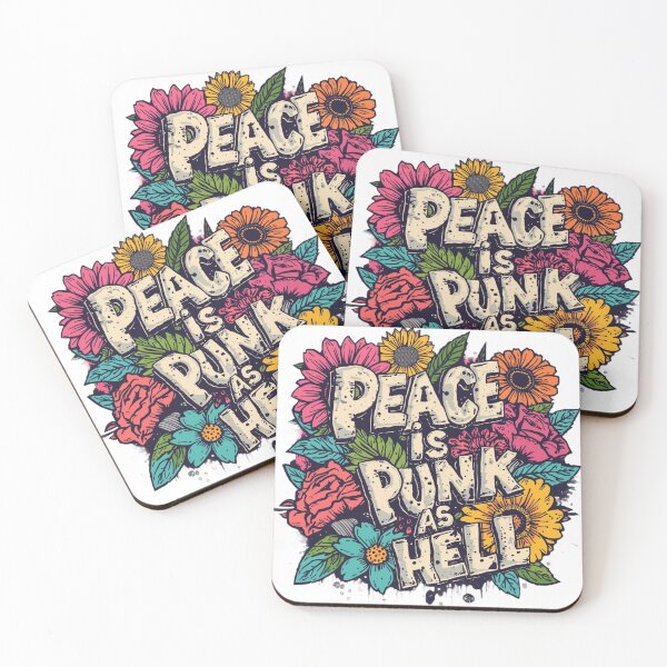 Item preview, Peace is punk designed and sold by Adriayala97.