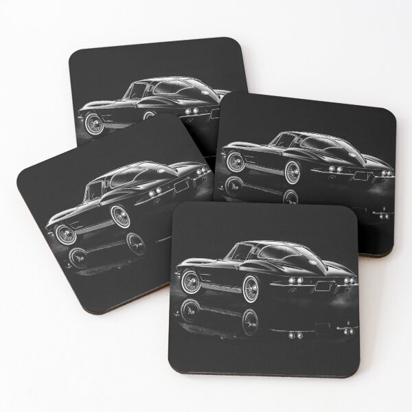 Item preview, 1963 Corvette Sting Ray Split Window – Classic American Muscle Car Art designed and sold by Stinky Lincy's Apparel Company.