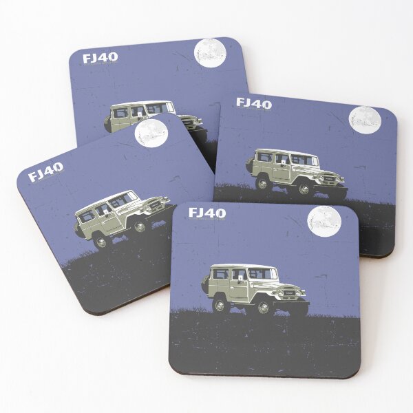 Item preview, Vintage FJ40 Land Cruiser Wall Art, Classic Off-Road 4x4 Adventure designed and sold by Rifart Shop.