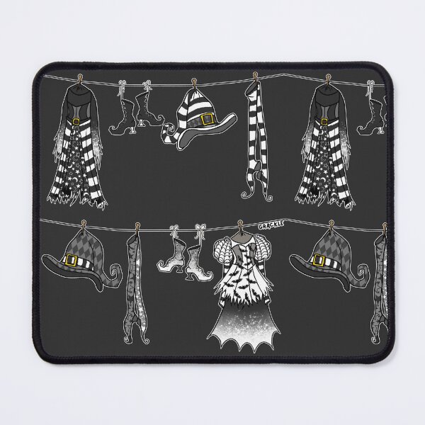Item preview, Witches' Laundry Day (Monochrome Version) designed and sold by JanGrackle.