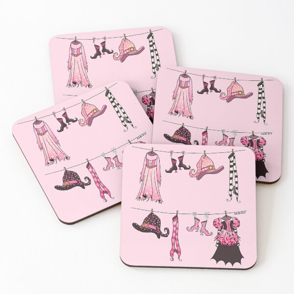 Item preview, Witches' Laundry Day (Pink Version) designed and sold by JanGrackle.