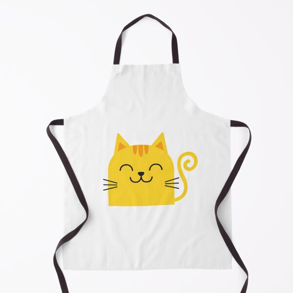 Artikelvorschau, Cute Simple Yellow Cat - Happy entworfen und verkauft von TiloVosano.