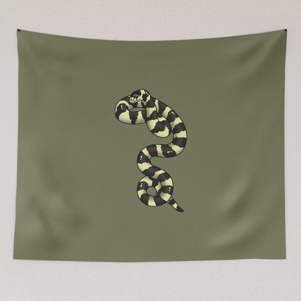Item preview, California Kingsnake Coastal Banded - Black and Yellow designed and sold by anacecilia.