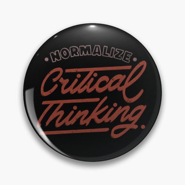 Item preview, Normalize Critical Thinking by Tobe Fonseca designed and sold by Tobe Fonseca®.