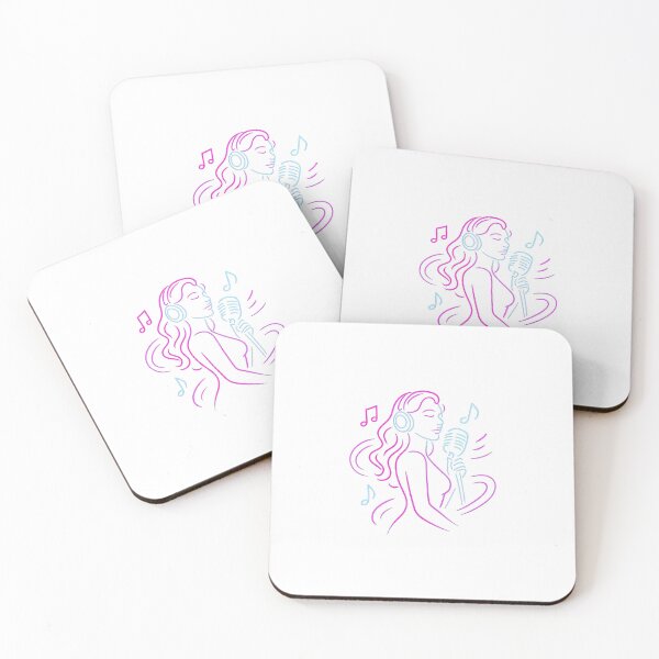 Item preview, Neon Diva – Sexy Musical Silhouette designed and sold by Echo-Vibes.