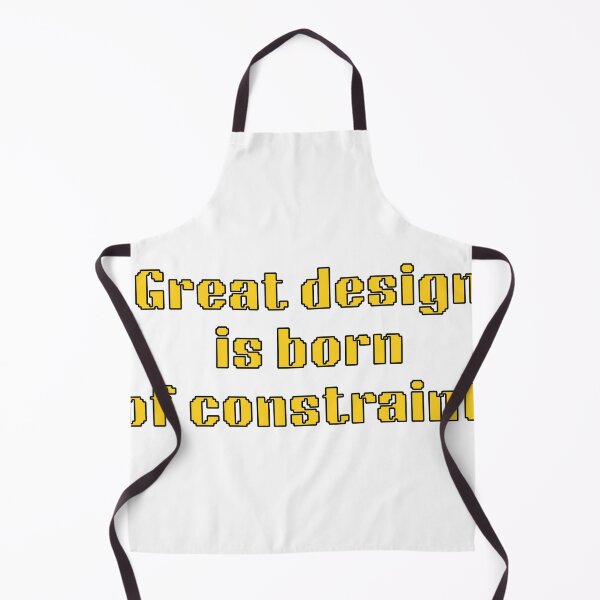 Item preview, Great Design Is Born of Constraint – Minimalist Quote designed and sold by Omarmadani.