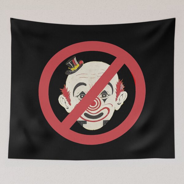 Item preview, Vintage No Clowns designed and sold by QuayTradingCo.