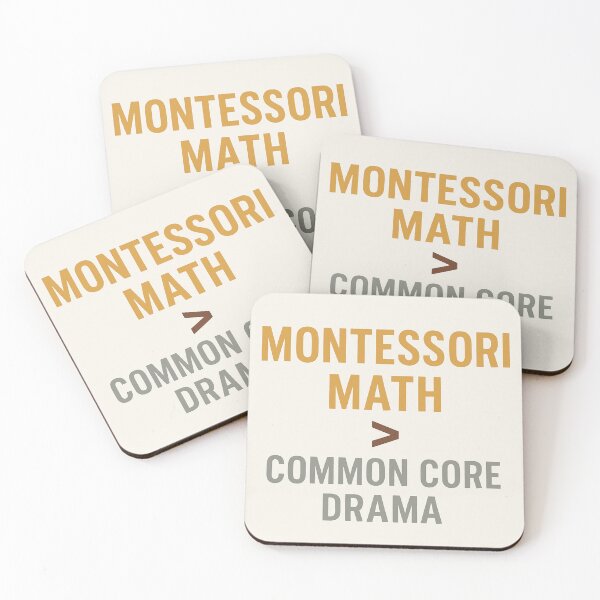 Item preview, Montessori Math > Common Core Drama – Bead-Inspired Design designed and sold by MforMontessori.