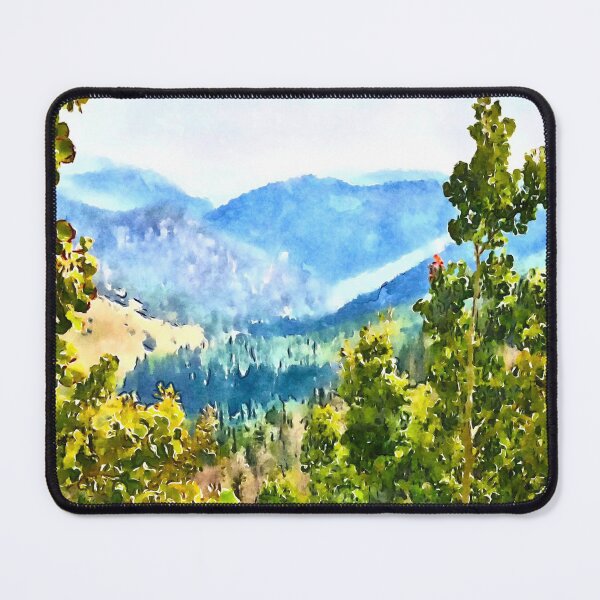 Item preview, Rocky Mountain Landscape Spring designed and sold by LisaMPierce1990.