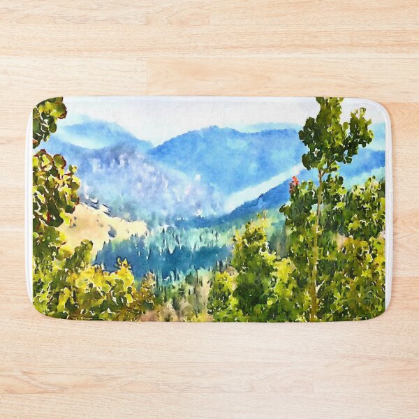 Item preview, Rocky Mountain Landscape Spring designed and sold by LisaMPierce1990.