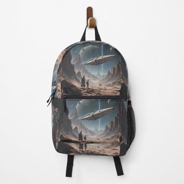 Item preview, Futuristic Visions Epic Sci-Fi Landscapes Cities Art designed and sold by ART ATTACK ZONE.