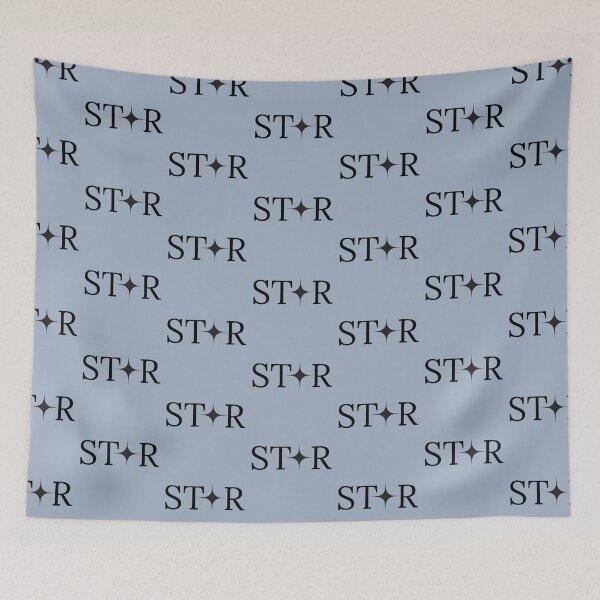 Item preview, Star Text Design – Aesthetic Starry Star Shaped A designed and sold by Furkan Al-Gburi.