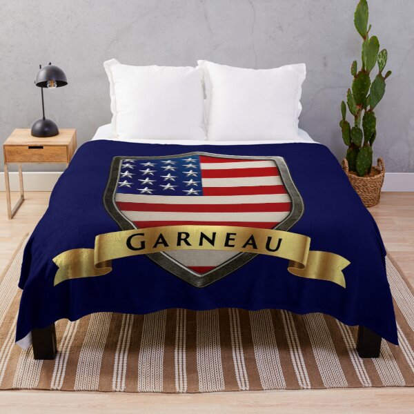 Item preview, Garneau Family USA Shield, Stars & Stripes Pride Crest designed and sold by Highlandkings.