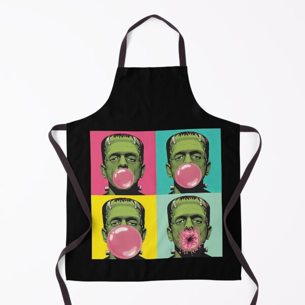 Item preview, Frankenstein Monster Bubble Gum Funny Pop Art Halloween designed and sold by elderberry.