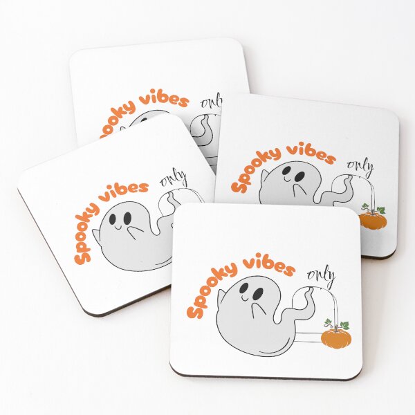 Item preview, Spooky Vibes Only – Cute Ghost Halloween Design designed and sold by Sam-Designs-03.