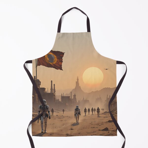 Item preview, Desert Futuristic Visions Epic Sci-Fi Landscapes Cities Art designed and sold by ART ATTACK ZONE.