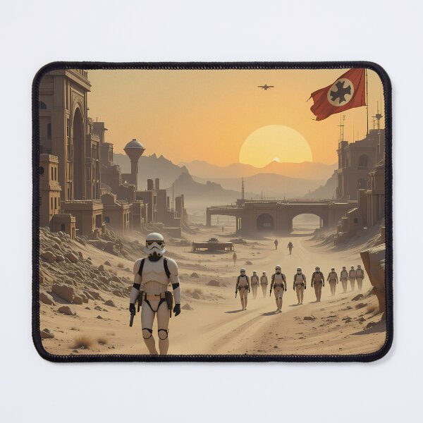 Item preview, Soldiers Futuristic Visions Epic Sci-Fi Landscapes Cities Art designed and sold by ART ATTACK ZONE.