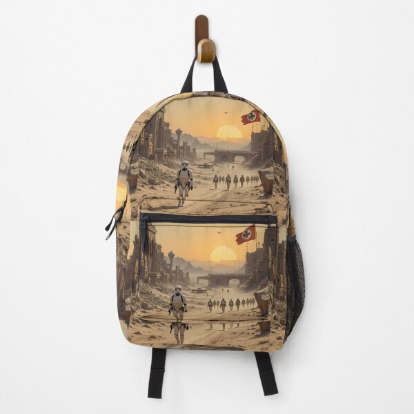 Item preview, Soldiers Futuristic Visions Epic Sci-Fi Landscapes Cities Art designed and sold by ART ATTACK ZONE.