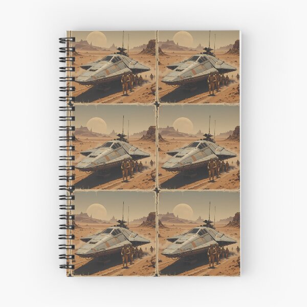 Item preview, Retro Futuristic Visions Epic Sci-Fi Landscapes Cities Art designed and sold by ART ATTACK ZONE.